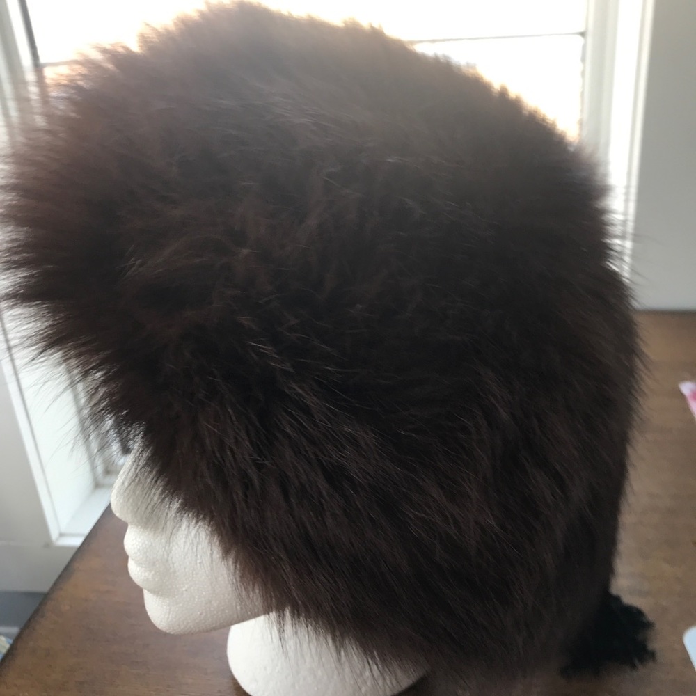 Glamorous Red Fox hat